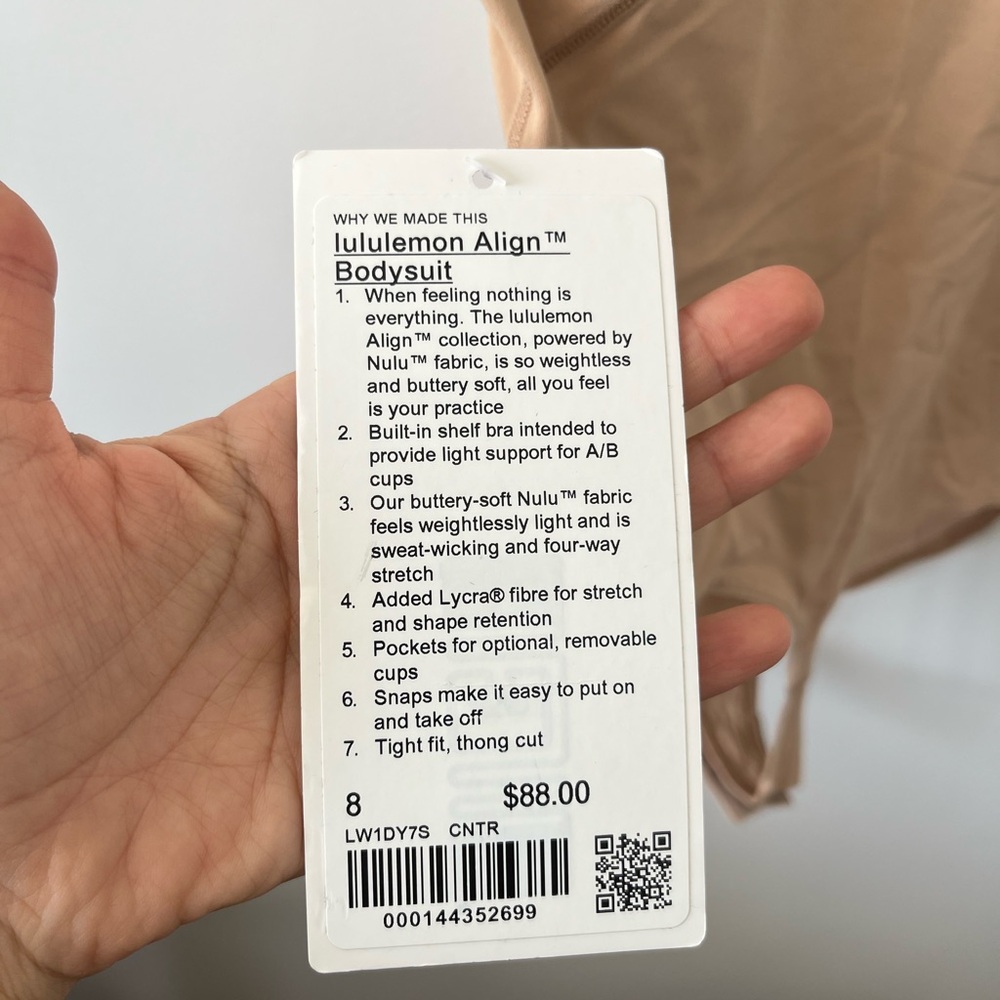 Lululemon - Align Thong Bodysuit (NWT) - Picture 3 of 4